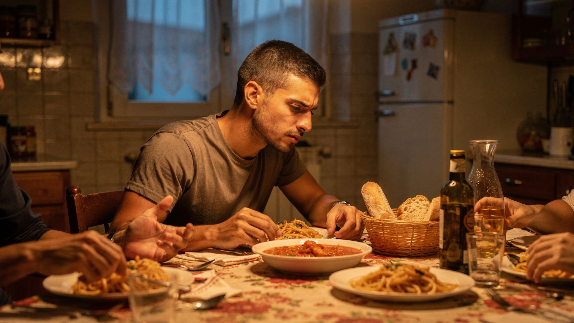 Racconti gay famiglia: Riccardo a cena a Bari