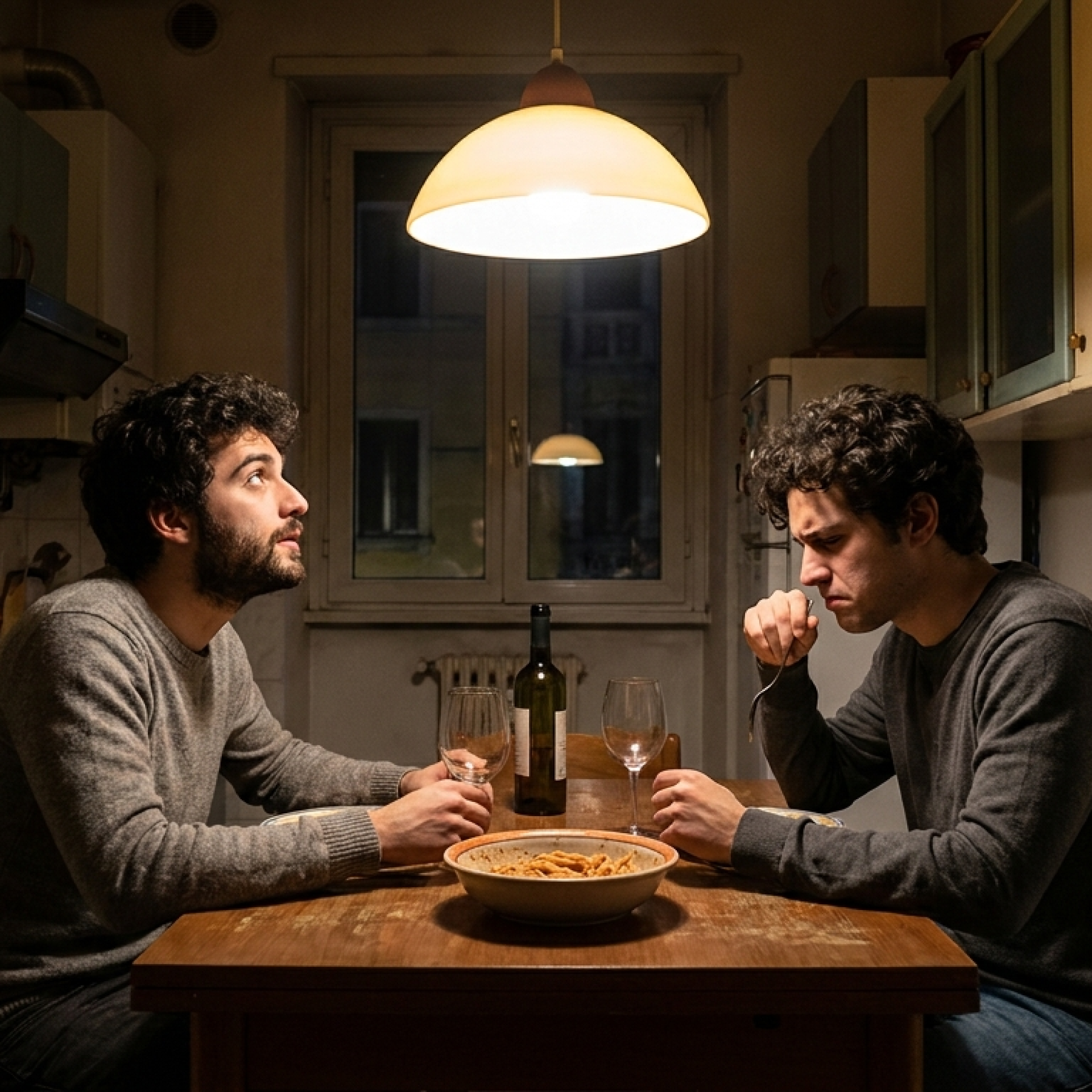 Racconti gay coinquilino: Riccardo e Mattia a cena a Bovisa
