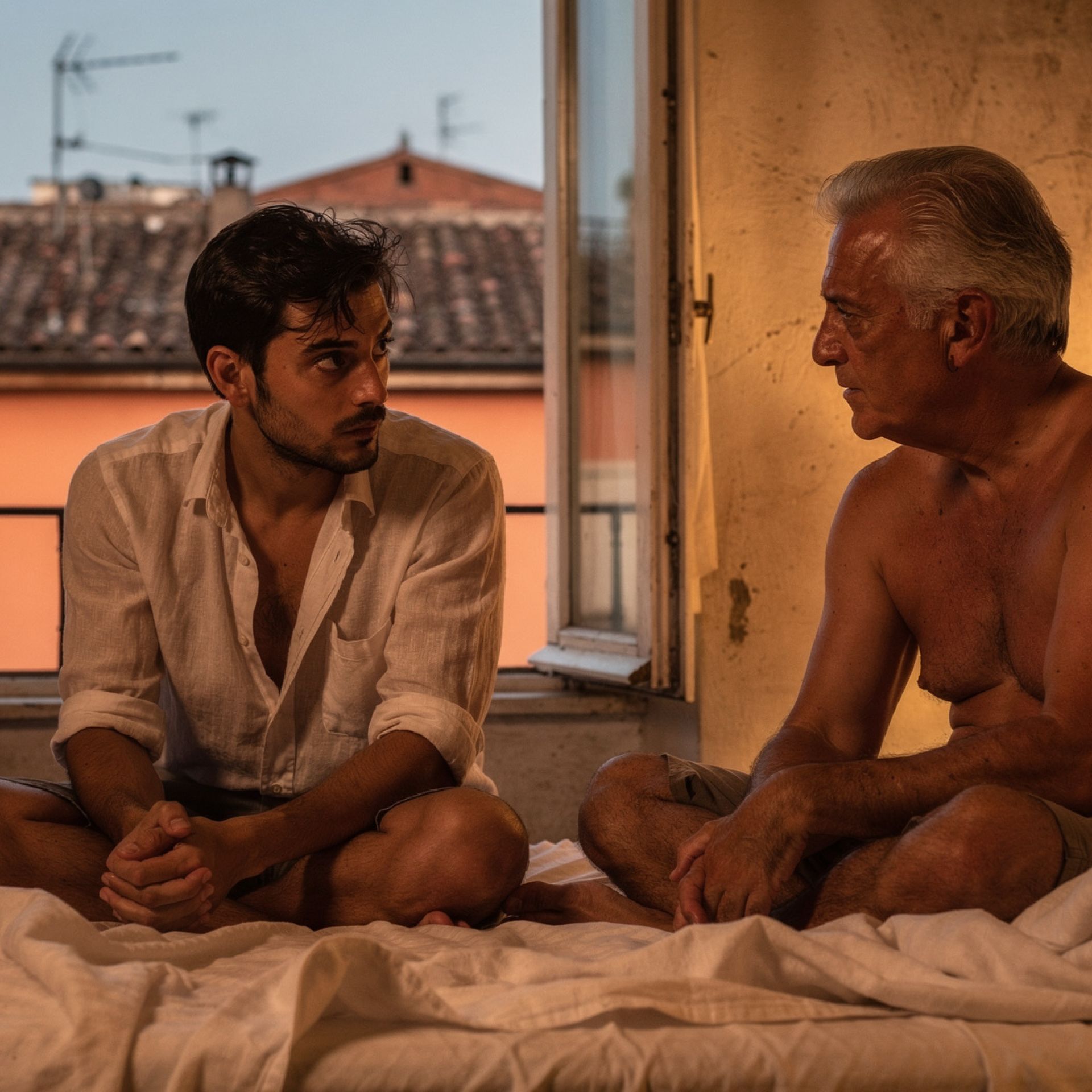 Racconti gay daddy: Davide e Filippo a Trastevere