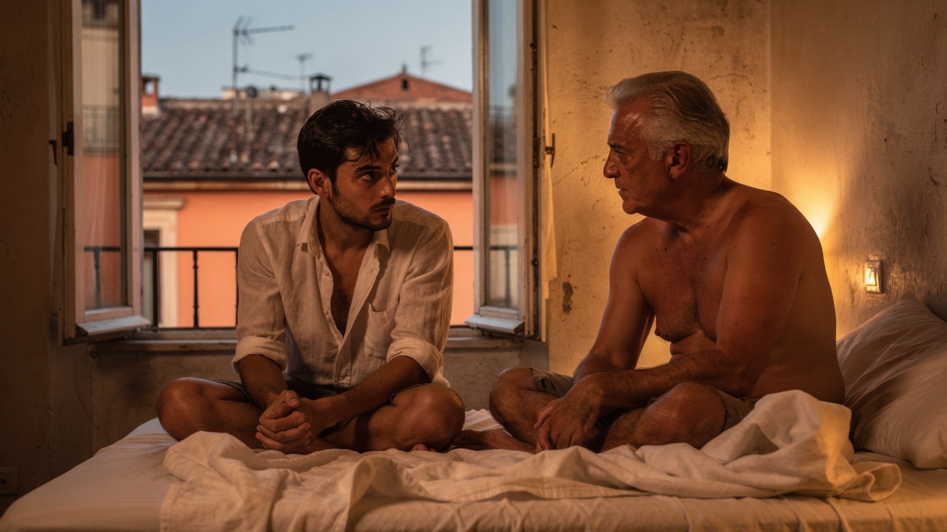 Racconti gay daddy: Davide e Filippo a Trastevere