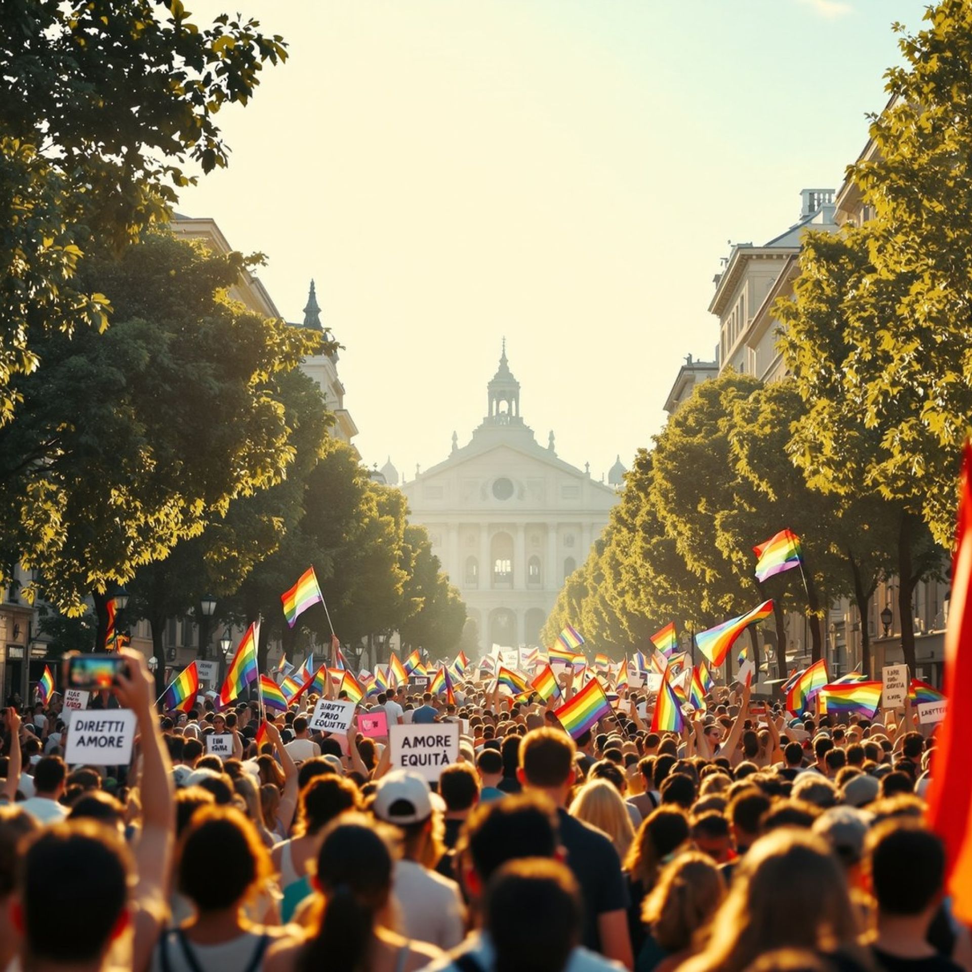 Gay Pride Milano: la parata di Porta Venezia tra bandiere arcobaleno e community LGBT+