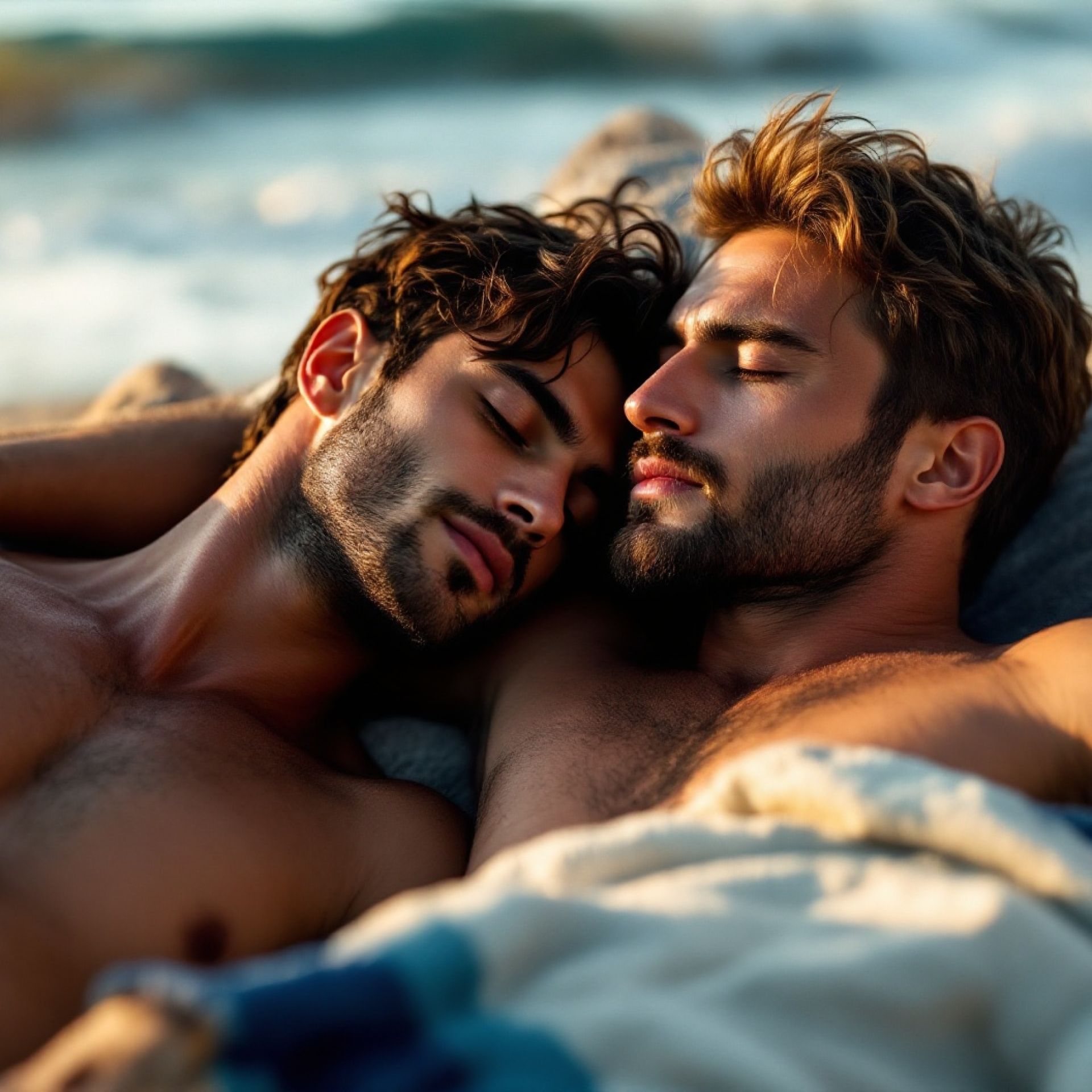 Spiaggia gay Torre del Lago: Tommaso e Riccardo in Versilia