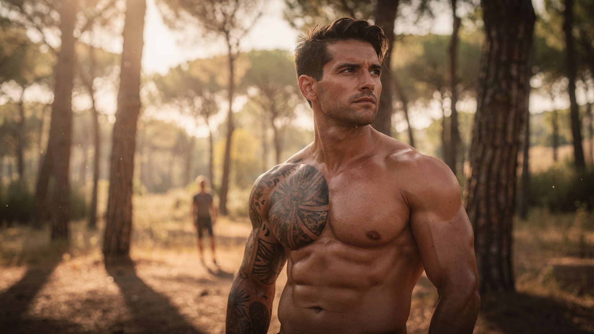 Racconti gay outdoor — Stefano nel bosco toscano